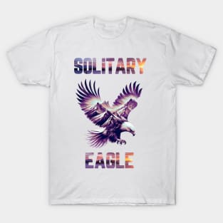 Bird Of Prey | Mountain Eagle | Solitary Eagle | American Eagle T-Shirt